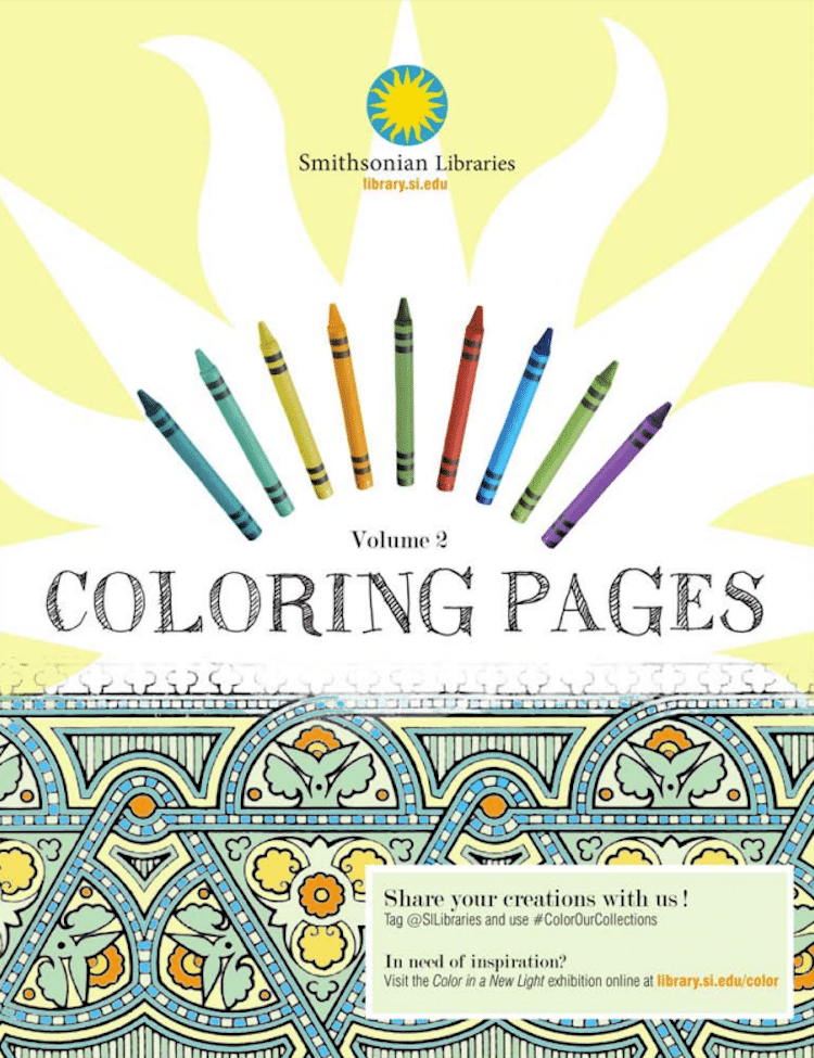 Free coloring pages from museums by color our collections