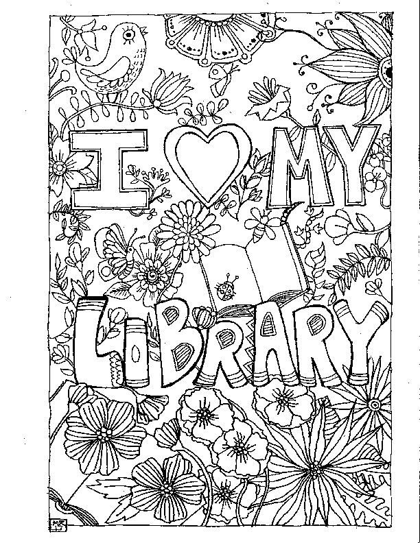 Universal library coloring page coloring pages coloring book pages cool coloring pages