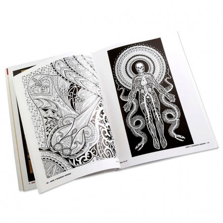 Libro dotwork blackwork vol dibujos y pinturas bocetos patrones tatuajes libros y sketchbooks