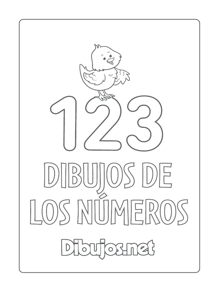 Libro para colorear de los numeros pdf pdf