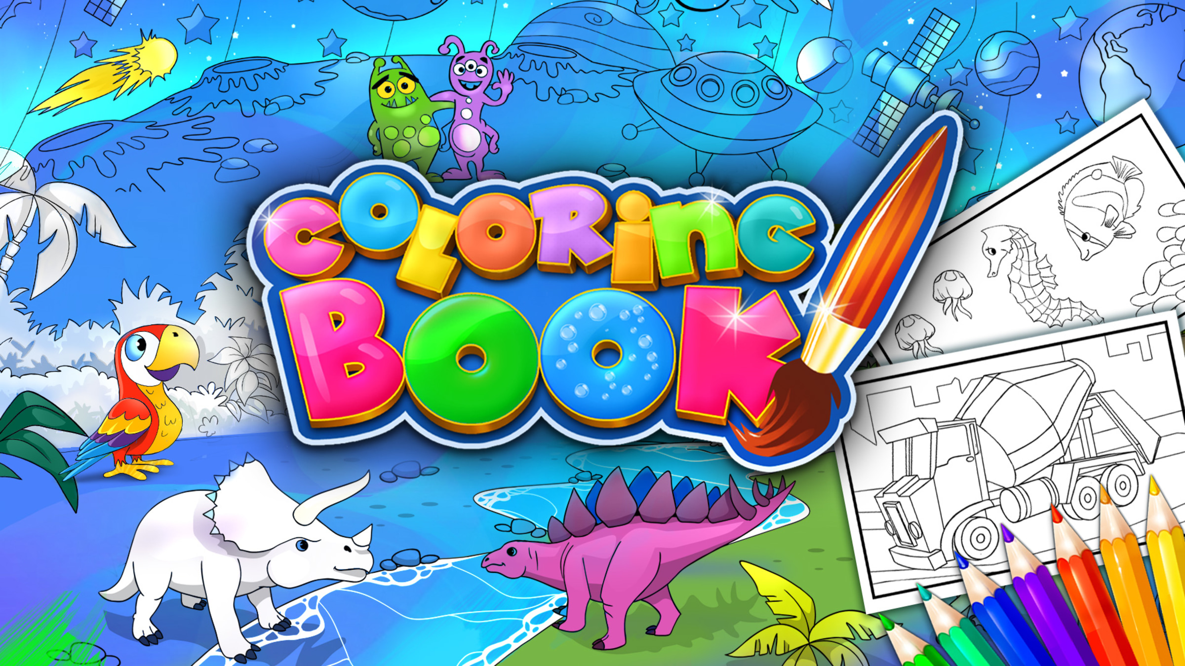 Coloring book for switch