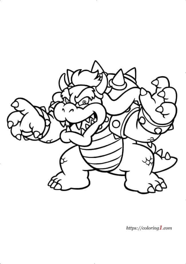 Mario coloring pages