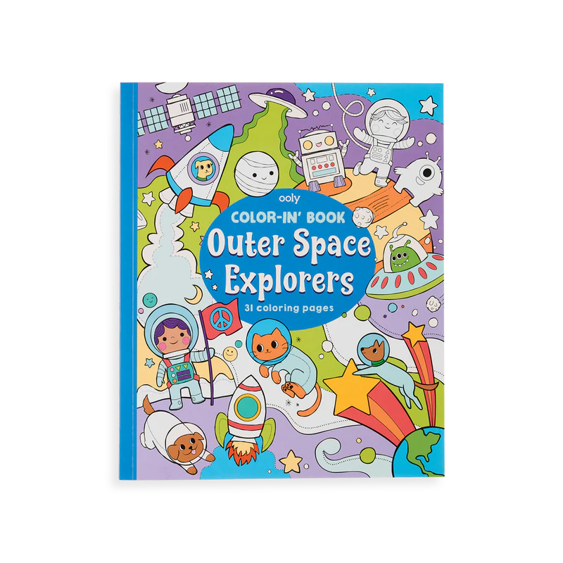 Libro para pintar el espacio â tienda