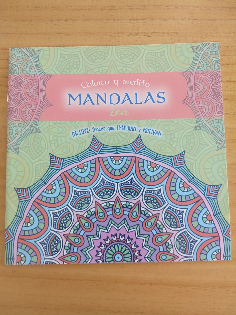 Set libros mandalas lapices de colores pint colore niãos adultos