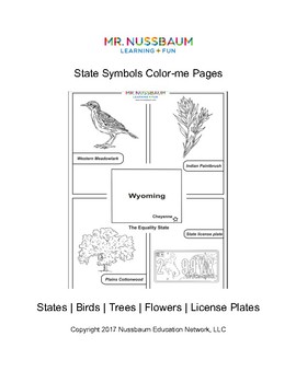 State symbols color