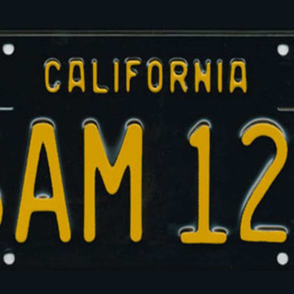 The colorful history of california license plates