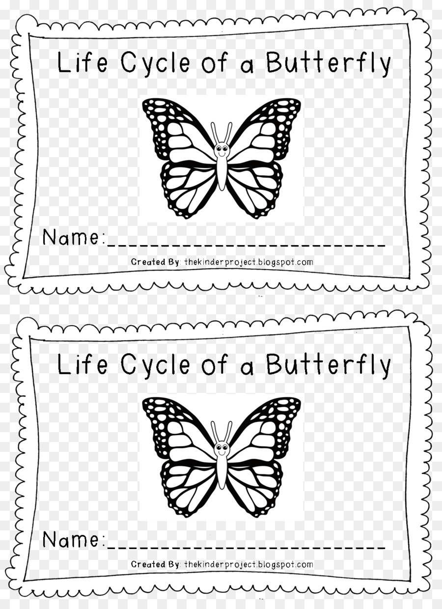 Butterfly black and white png download