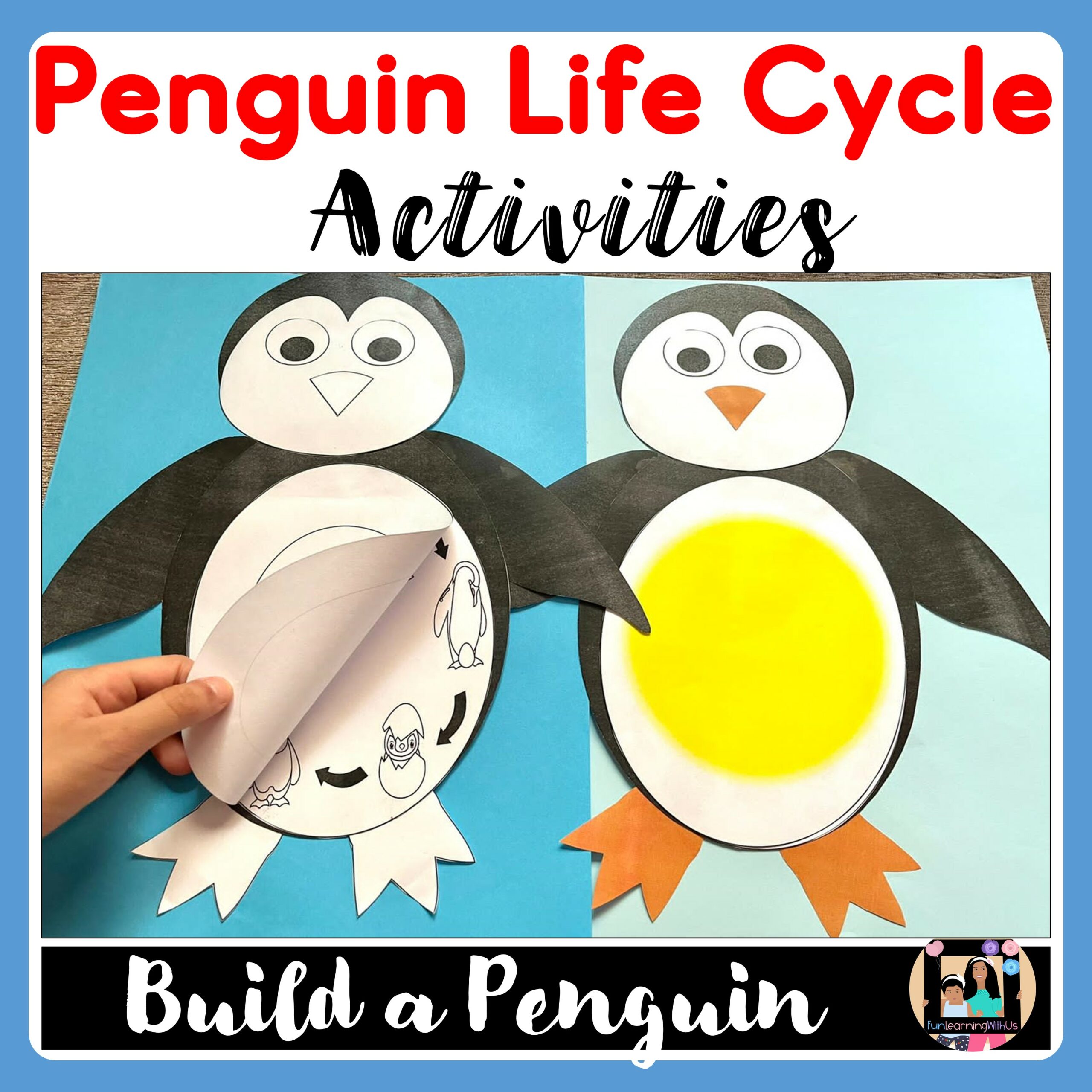 Penguin life cycle activity polar animal activity made by teachers
