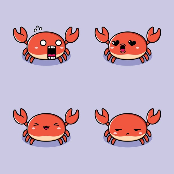 Thousand crab kawaii royalty