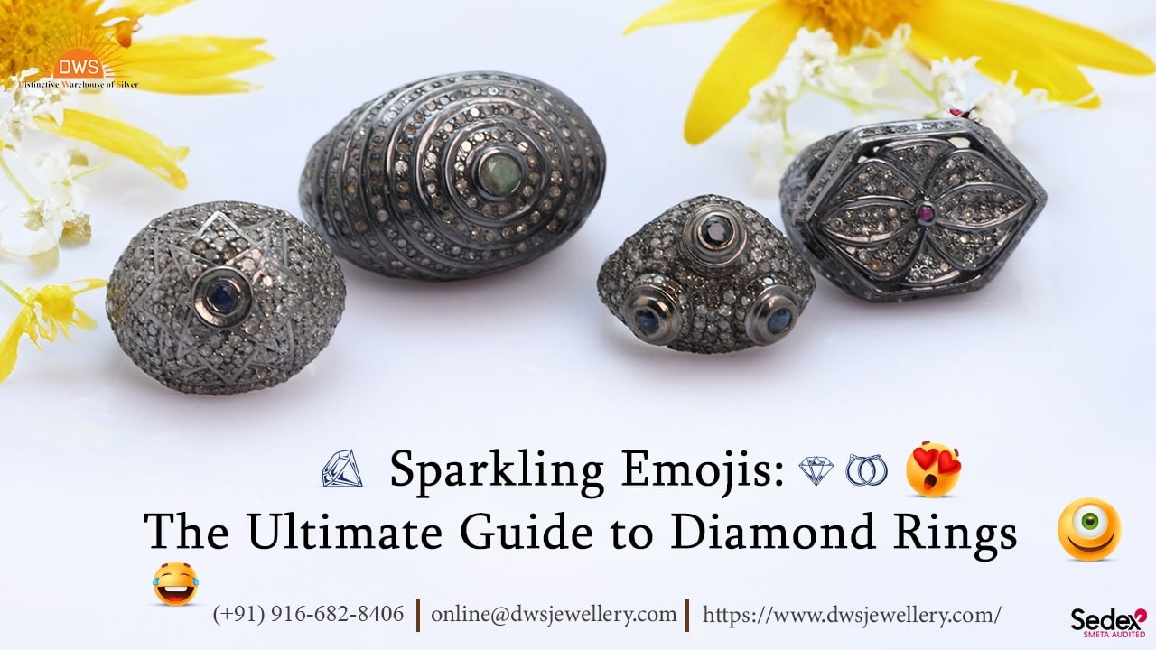 Ðð sparkling elegance introducing the diamond ring for the modern emoji enthusiast ð