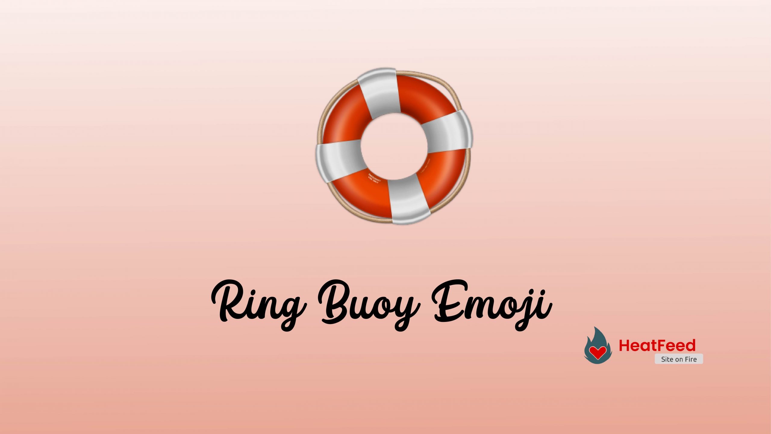 Ring buoy emoji ð