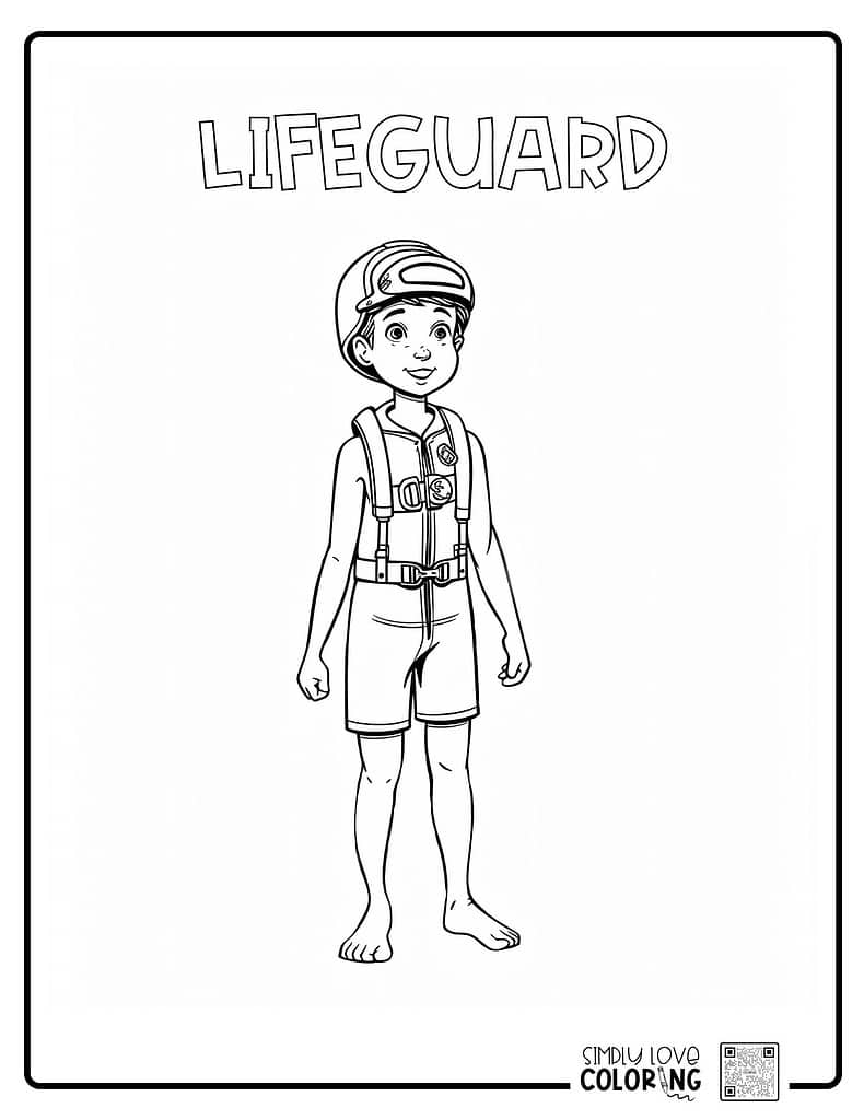 Profession coloring pages free pdf printables