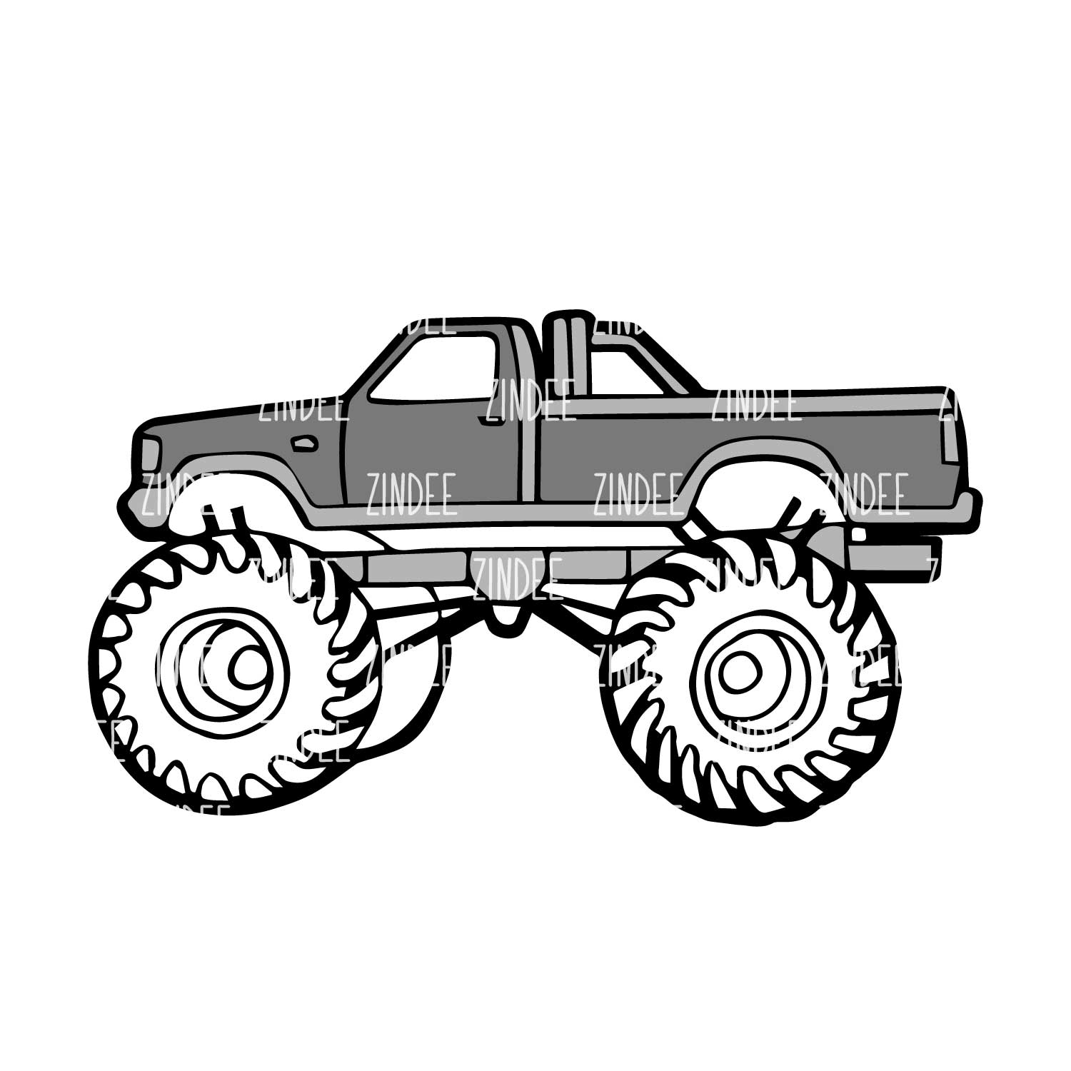 Lifted truck all sizes â