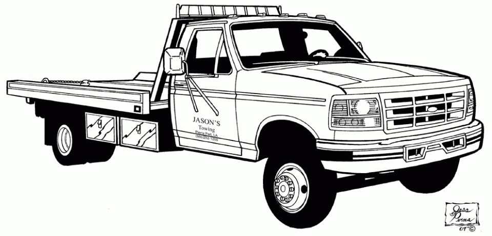 Get this truck coloring pages kids printable