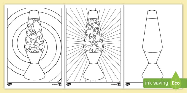 Lava lamp louring page teacher made