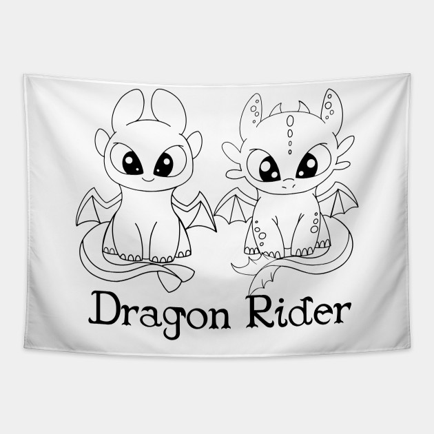 Dragon rider coloring night fury light fury toothless chibi httyd fanart nursery design halloween kids