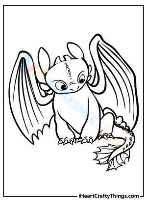 Free how to train your dragon coloring pages for all ages