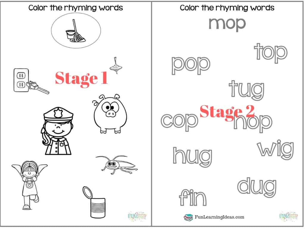 Color the rhyme