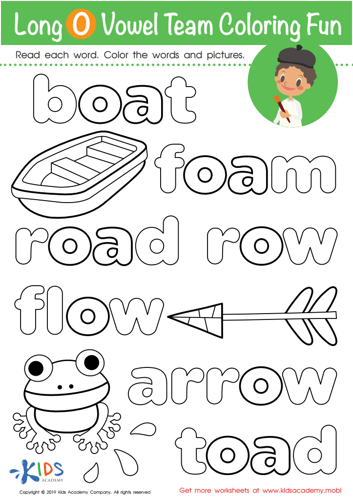 Phonics coloring pages â free pdf phonics worksheets