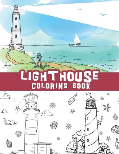 Lighthouse coloring book by bluebee journals