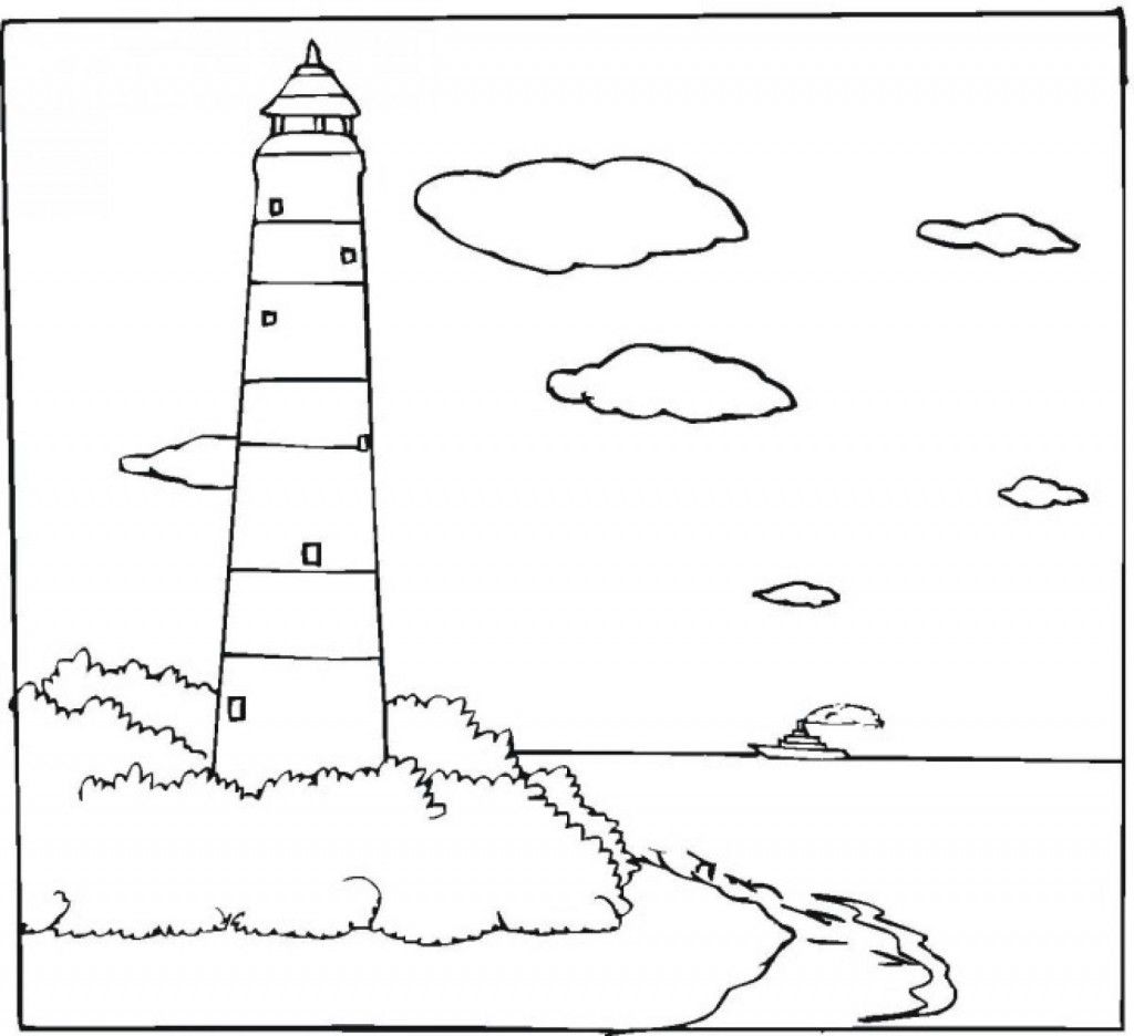 Free printable lighthouse coloring pages for kids coloring pages lighthouse coloring pages for kids