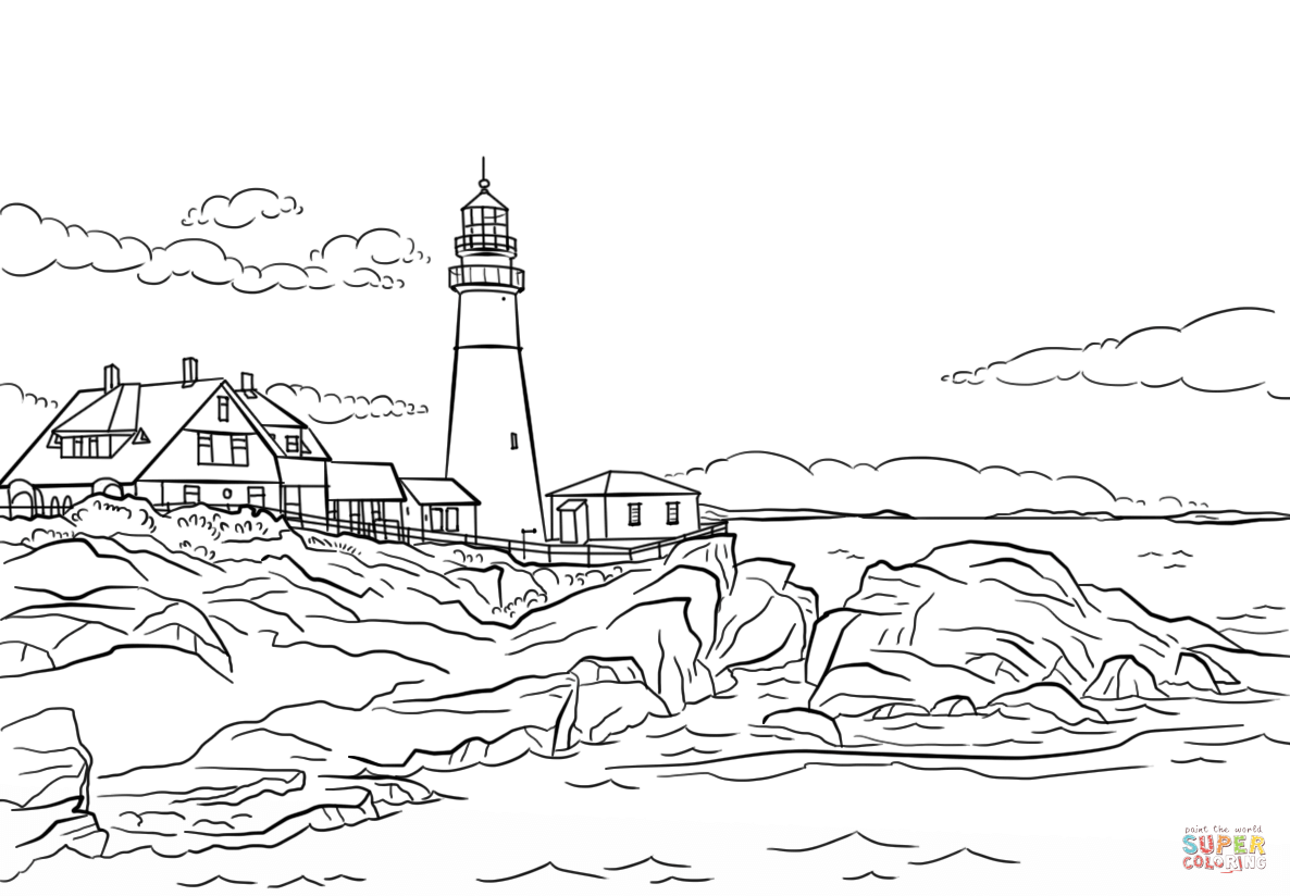 Portland lighthouse maine