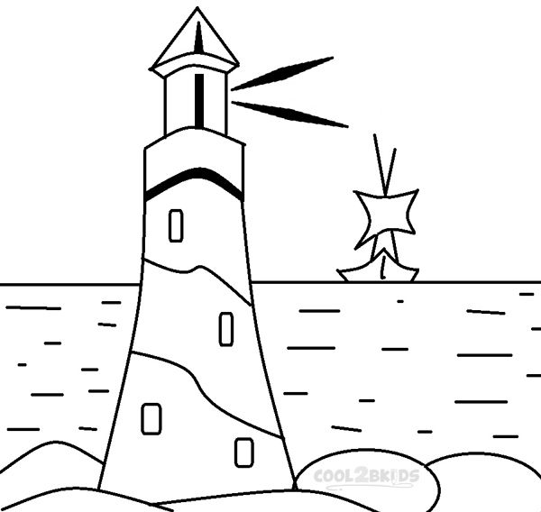 Printable lighthouse coloring pages for kids coloring pages for kids coloring pages free coloring pages