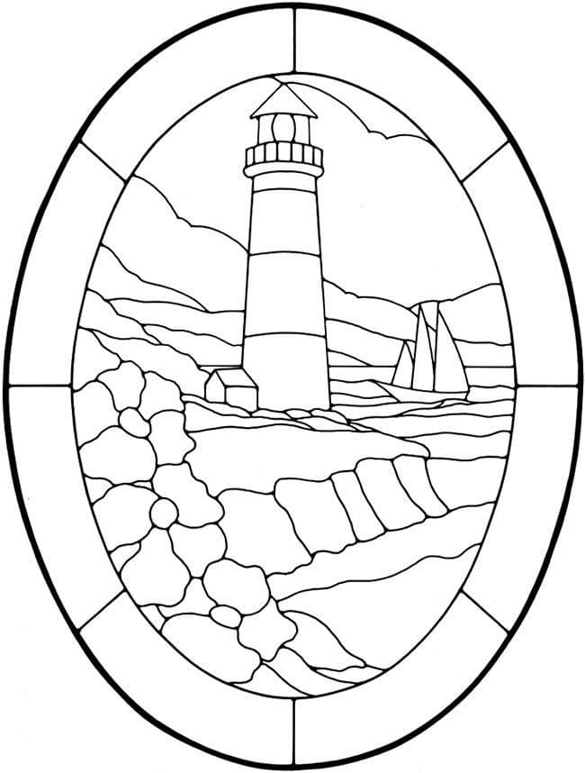 Lighthouse coloring pages by coloringpageswk on