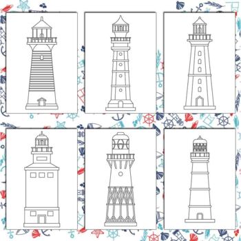 Ships lighthouses coloring pages printable coloring sheets x