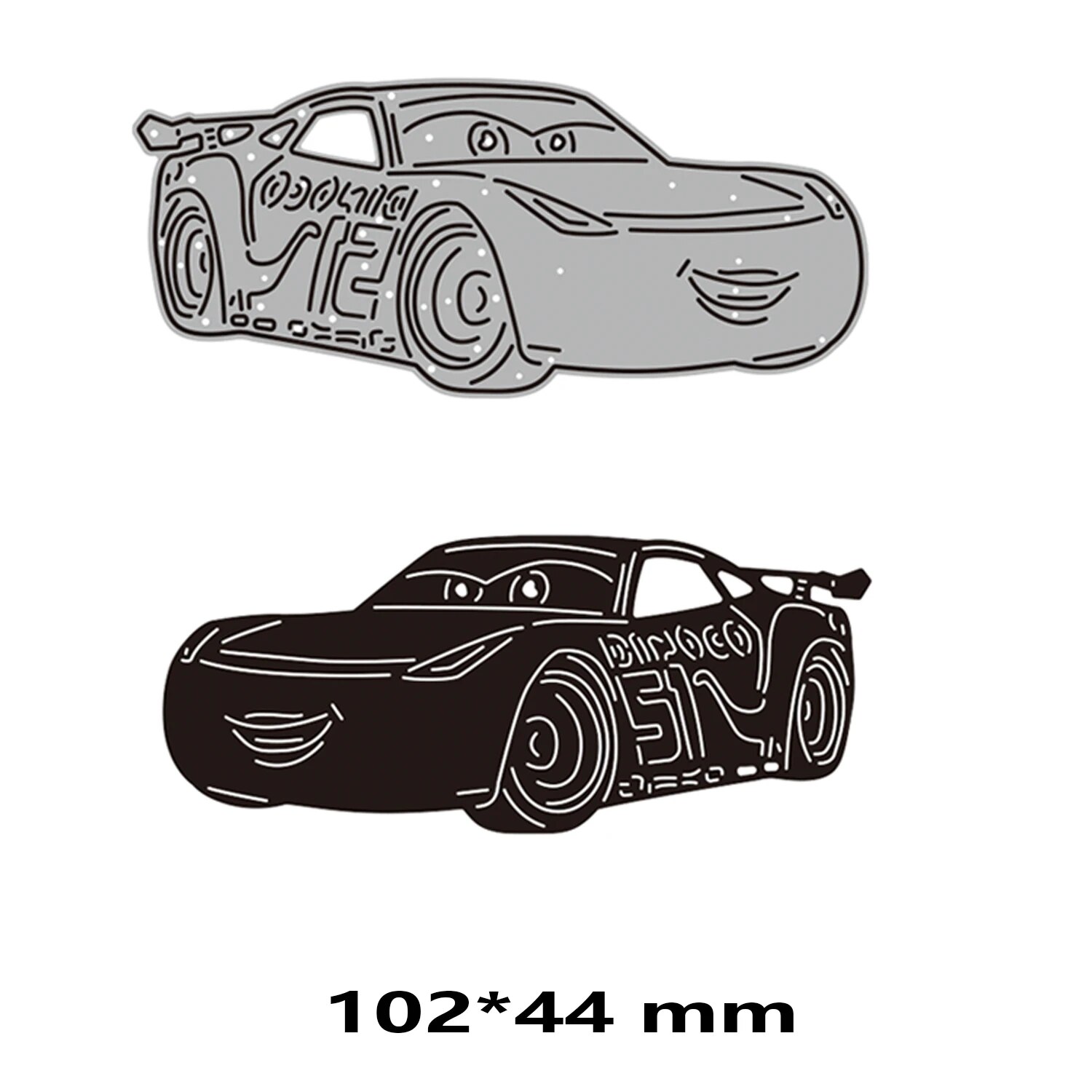 Disney lightning mcqueen pixar cars cutting dies die cuts for diy scrapbooking cards crafts new arrival