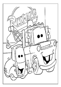 Printable disney cars coloring pages ignite your childs imagination pages