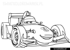 Cars coloring page