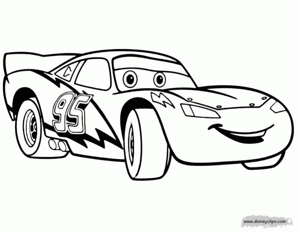 Pretty image of lightning mcqueen coloring pages