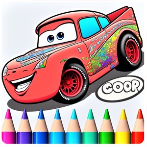 Mcqueen car coloring book â