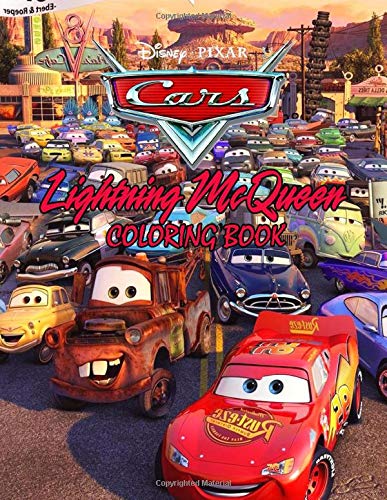 Buy disney cars coloring book pixar lightning mcqueen coloring books for kids ages