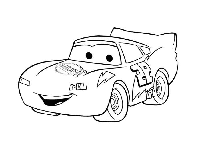 Lightening mcqueen coloring pages