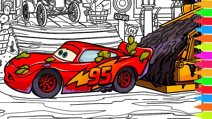 Disney cars coloring pages