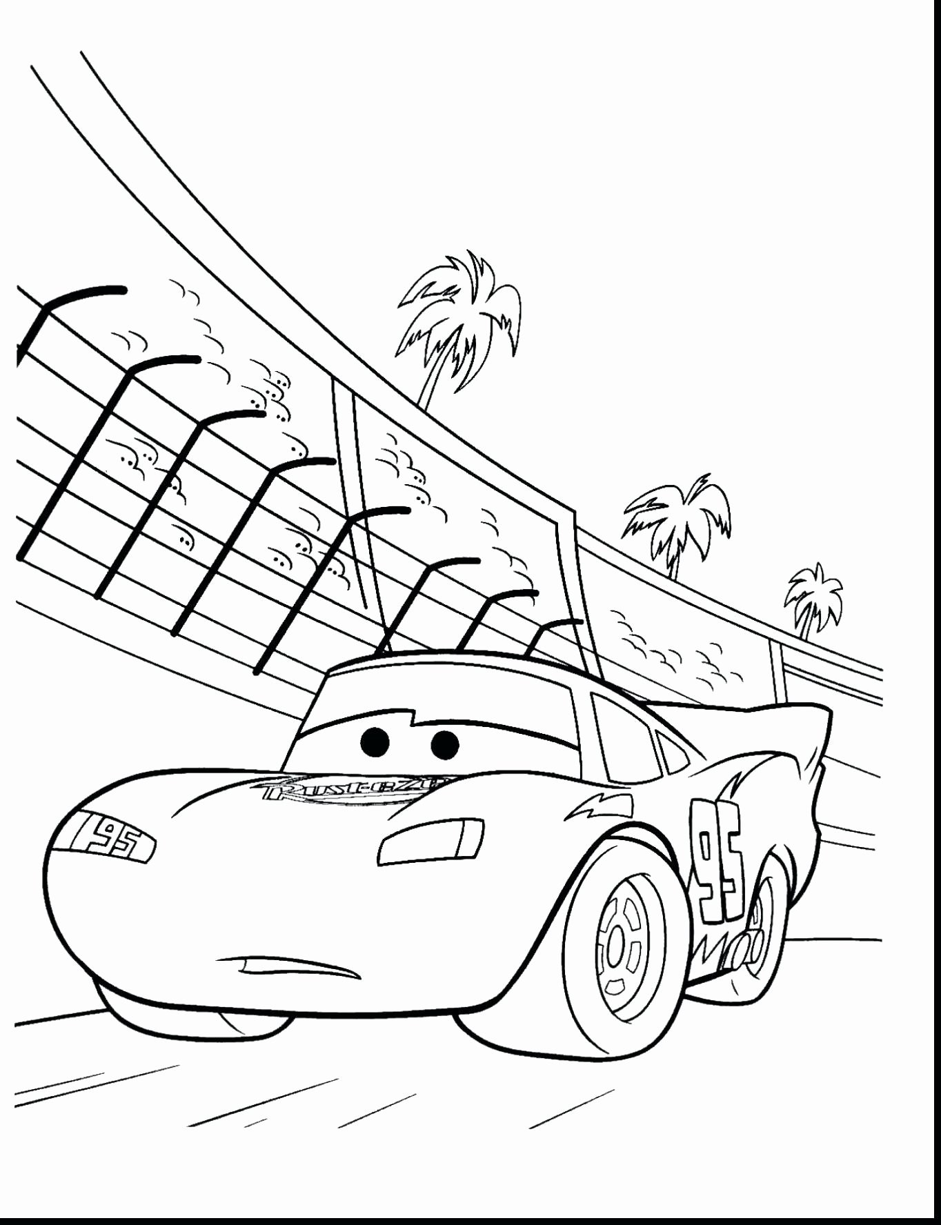 Coloring pages lightning mcqueen coloring page of disney cars coloring