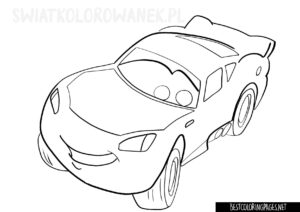 Cars coloring page