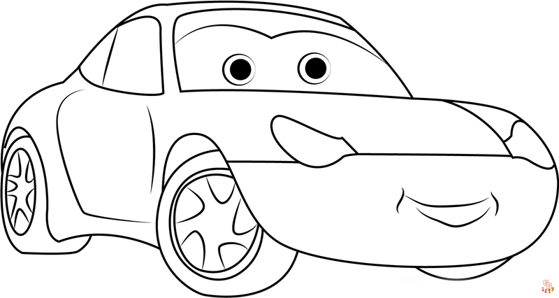 Disney cars coloring pages for kids free printable sheets