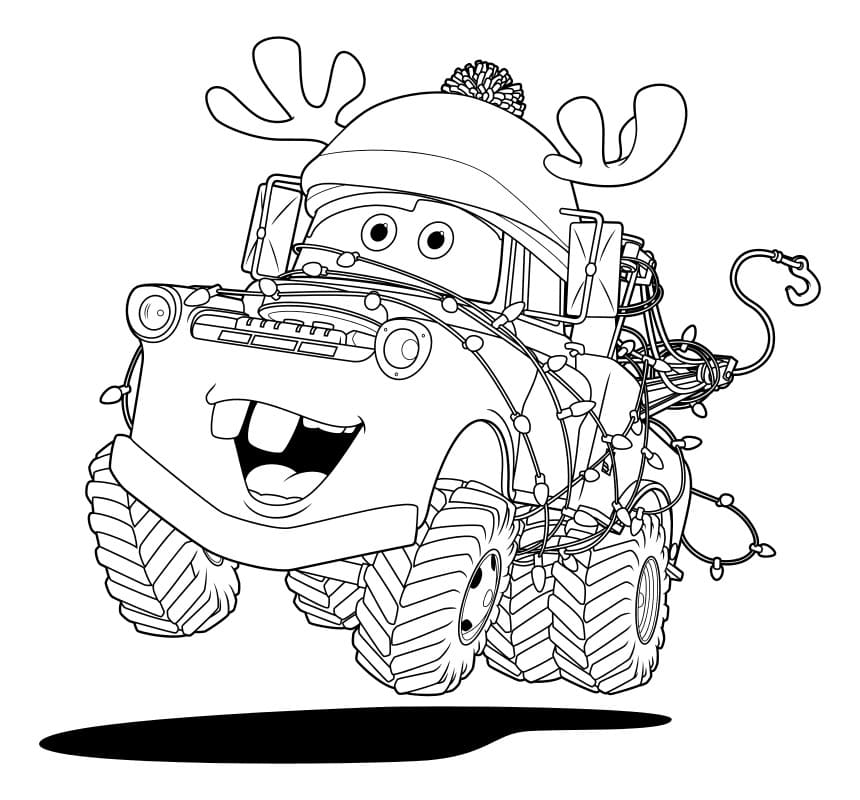 Lightning mcqueen coloring pages