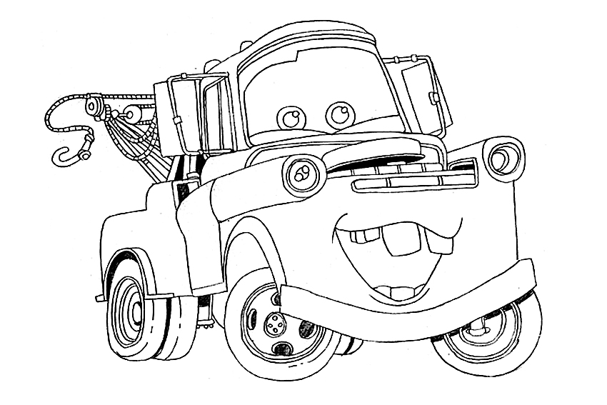 Coloring in cars coloring pages from the disney movies