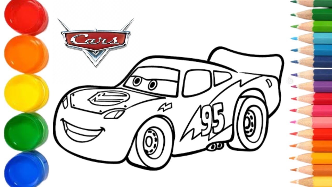 Cars mcqueen coloring pages mcqueen drawing pages for kids