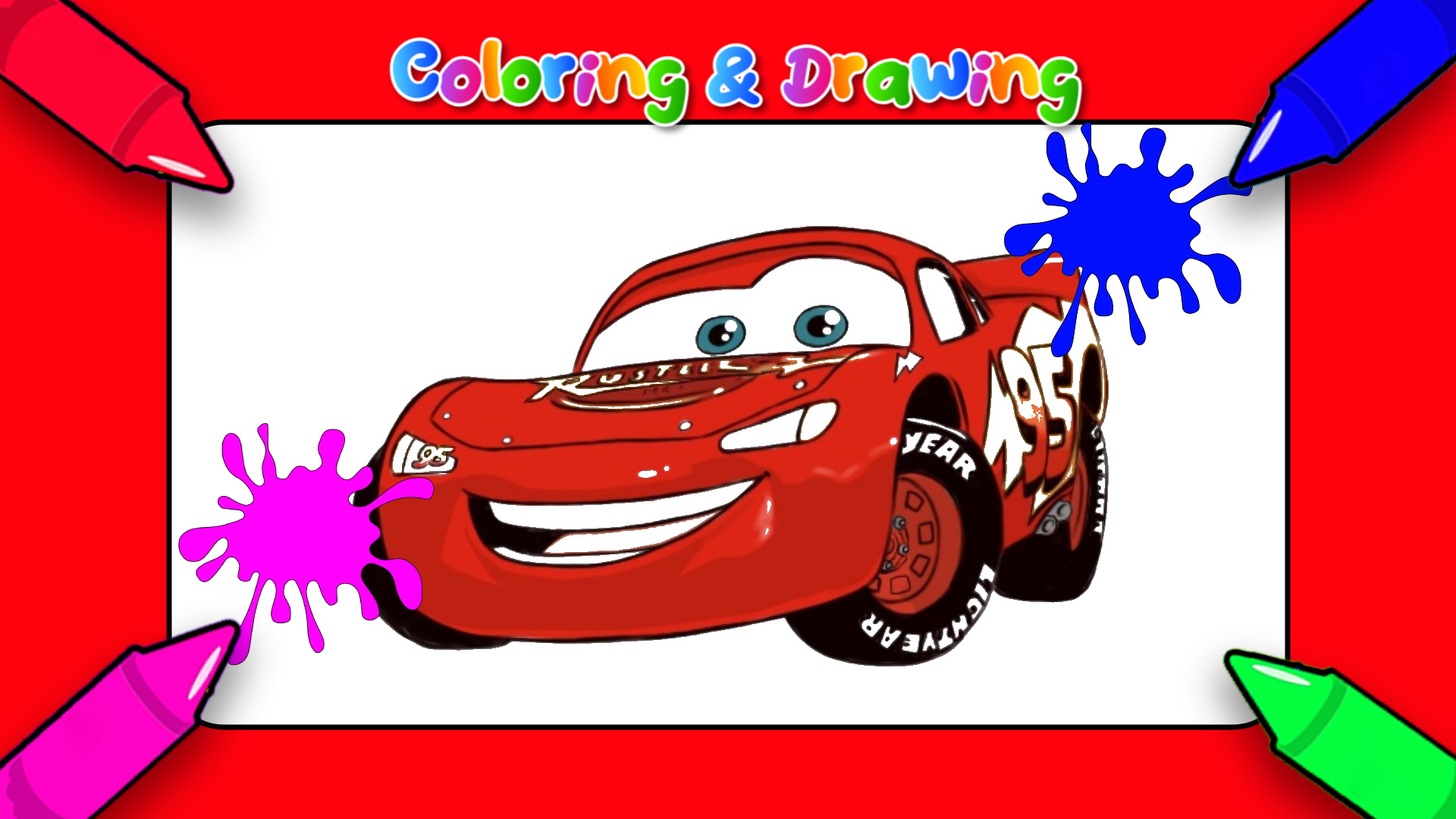 Lightning mcqueen cars coloring gameappstore for android
