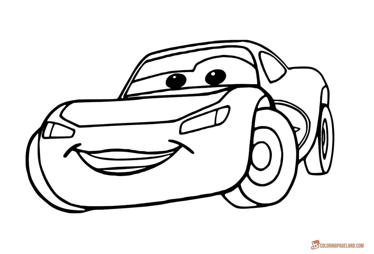 Pretty image of lightning mcqueen coloring pages