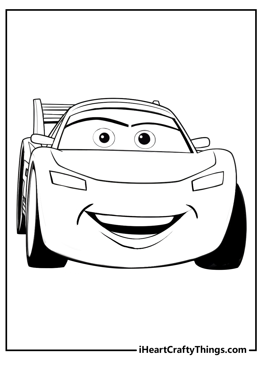 Lightning mcqueen coloring pages free printables