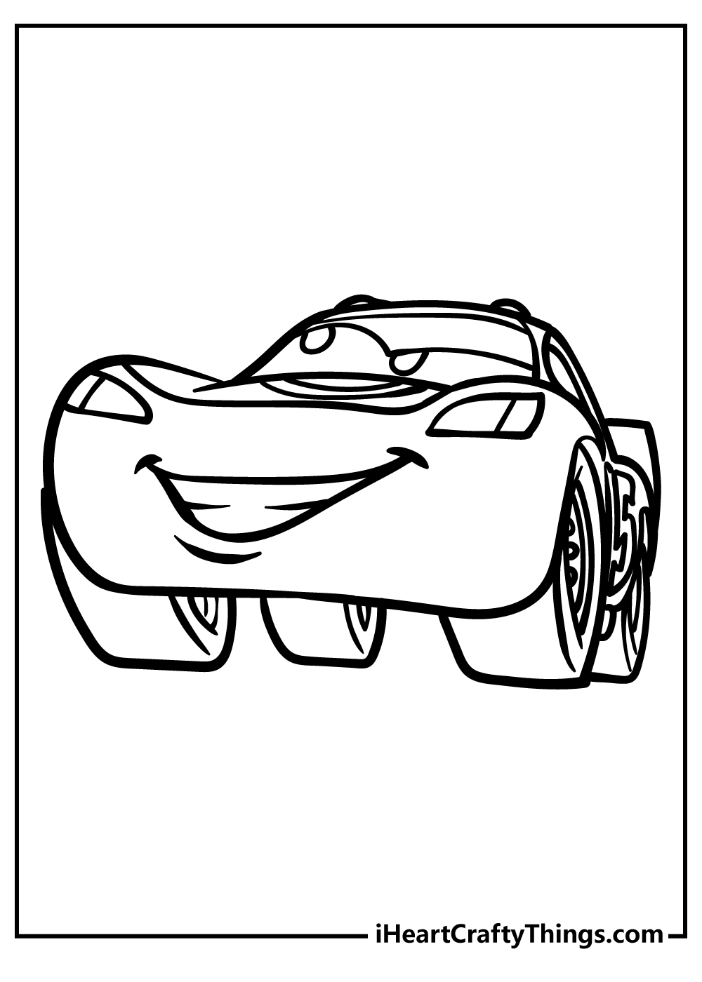 Lightning mcqueen coloring pages free printables