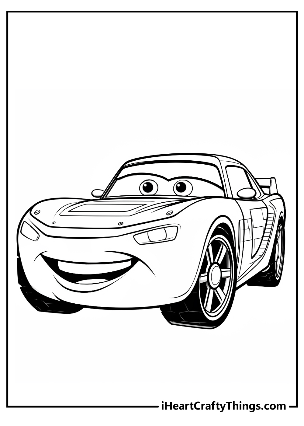 Lightning mcqueen coloring pages free printables