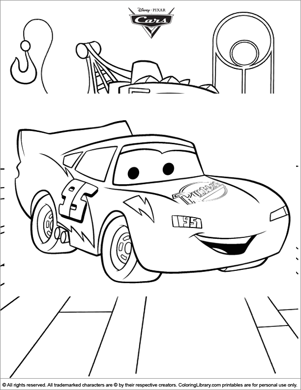 Printable coloring picture