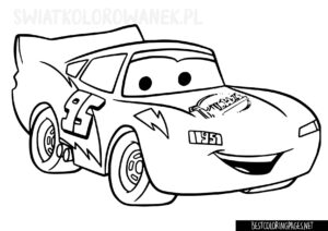 Cars coloring page